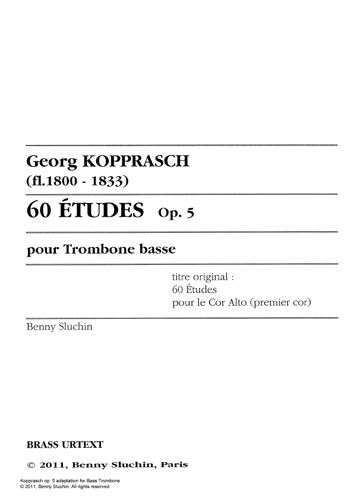 kopprasch trumpet studies pdf