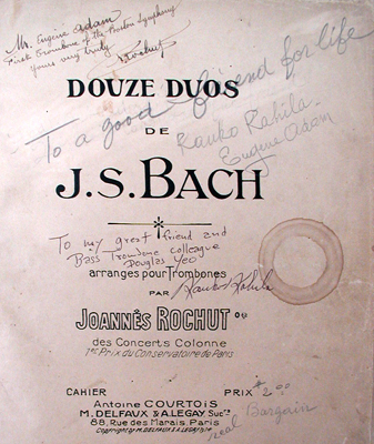 Rochut/Bach Douze Duos Cover